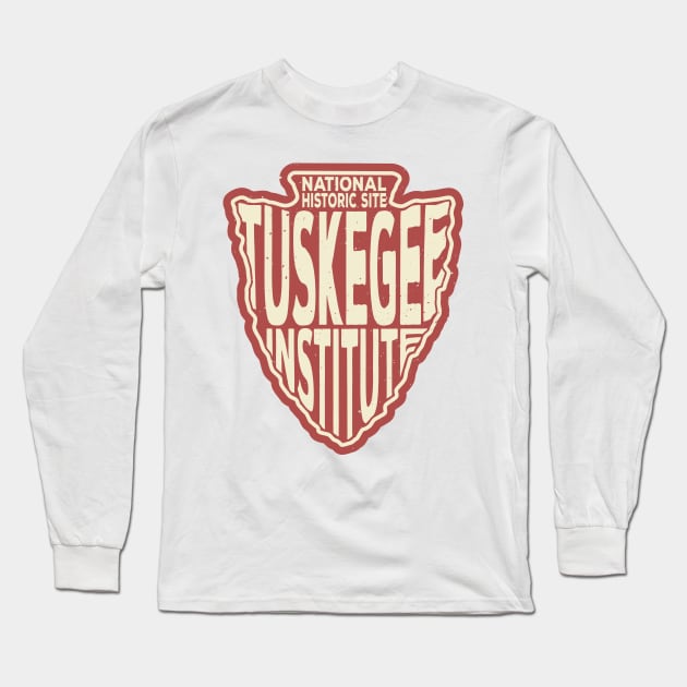 Tuskegee Institute National Historic Site name arrowhead Long Sleeve T-Shirt by nylebuss